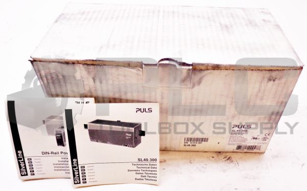 NEW PULS SL40.300 POWER SUPPLY 400-500V 3A INPUT 24VDC 40A OUTPUT
