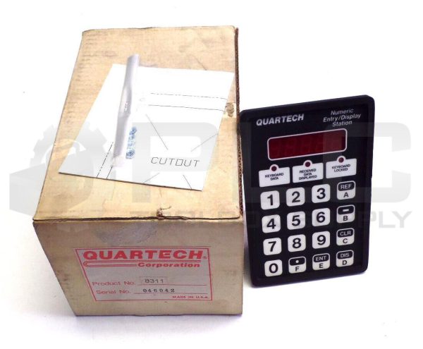 NEW QUARTECH 8311 NUMERIC KEYBOARD DISPLAY MODULE - Image 3