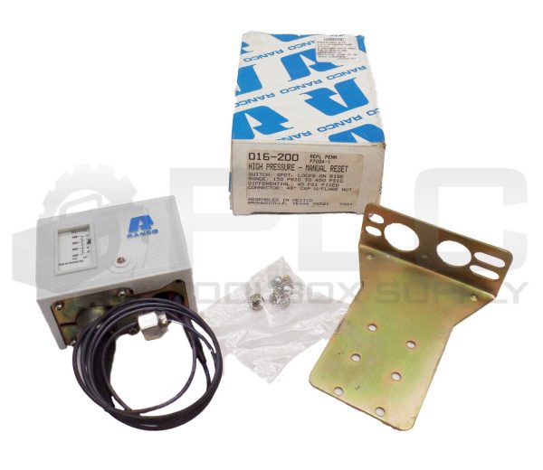 NEW RANCO 016-200-070 HIGH PRESSURE CONTROL SWITCH 150-450PSIG 40PSI 016-200