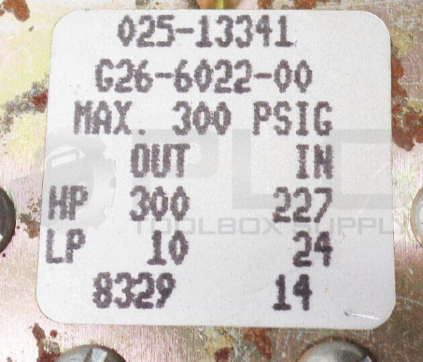 NEW RANCO 025-13341 LOW PRESSURE CONTROL SWITCH G26-6022-00 300PSIG 300HP - Image 6