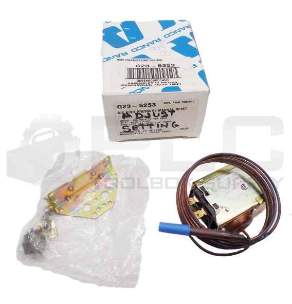 NEW RANCO G23-5253-070 A/C HIGH PRESSURE MANUAL RESET CONTROL SWITCH G23-5253
