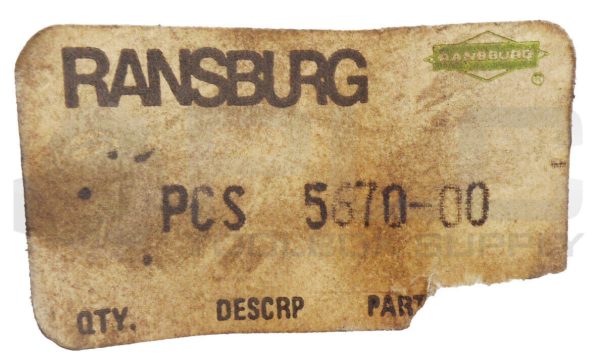 NEW RANSBURG 5670-00 CAPACITOR *READ* - Image 7