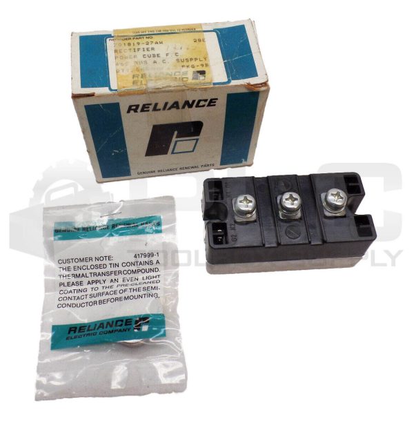 NEW RELIANCE ELECTRIC 701819-27AW RECTIFIER POWER CUBE