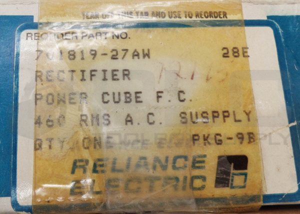 NEW RELIANCE ELECTRIC 701819-27AW RECTIFIER POWER CUBE - Image 8