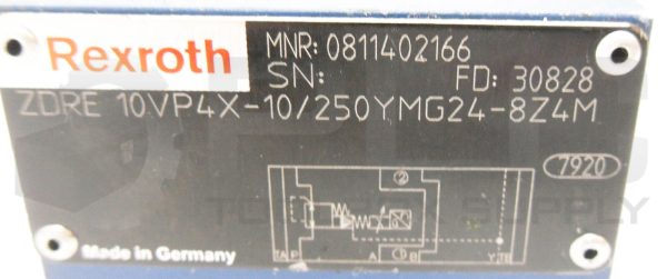 NEW REXROTH 0811402166 PROPORTIONAL PRESSURE REDUCING VALVE W/ 0831006056 *READ* - Image 8
