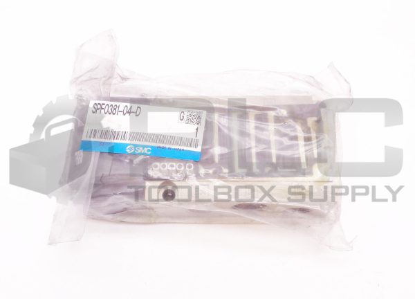 NEW SMC SPF0381-04-D PLUG-IN 1/2 SUBPLATE