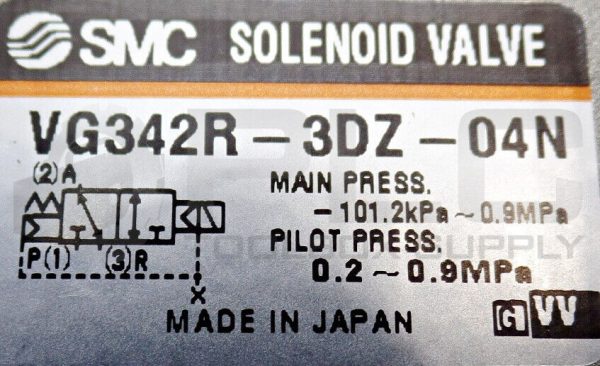 NEW SMC VG342R-3DZ-04N SOLENOID VALVE - Image 5