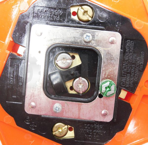 LOT OF 2 NEW BRYANT 1254-IGO QUADPLEX RECEPTACLE ORANGE 15A 125V 2P 3W - Image 6