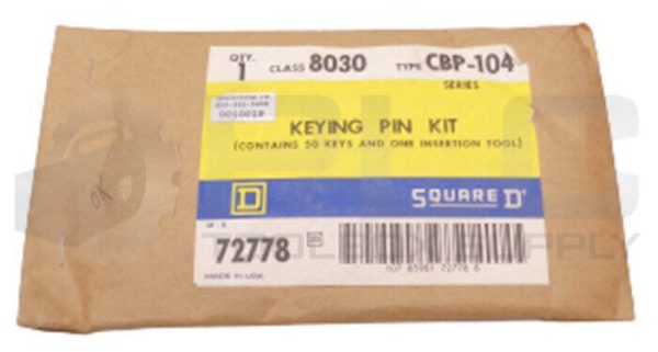 LOT OF 5 NEW SQUARE D 8030 CBP-104 KEYING PIN KIT SER. B - Image 3