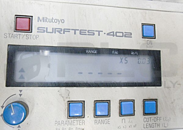 MITUTOYO SURFTEST 402 SURFACE ROUGHNESS TESTER, 178-217-1, 178-100, 178-821 - Image 9