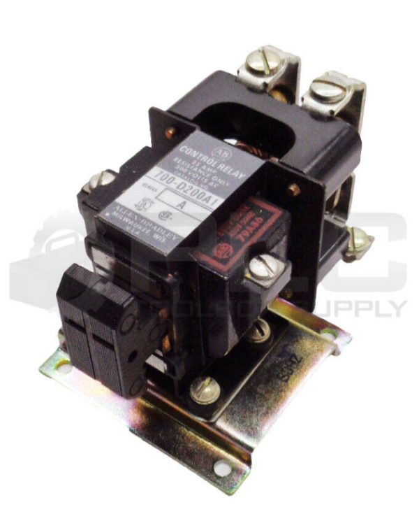NEW ALLEN BRADLEY 700-D200A1 /A CONTROL RELAY 25AMP 300VAC W/79A86 COIL