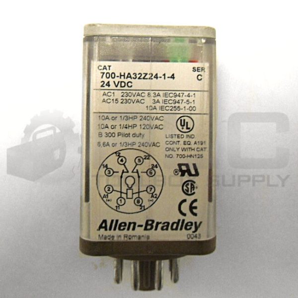 NEW ALLEN BRADLEY 700-HA32A24 /C RELAY 24V 10A *READ* - Image 6