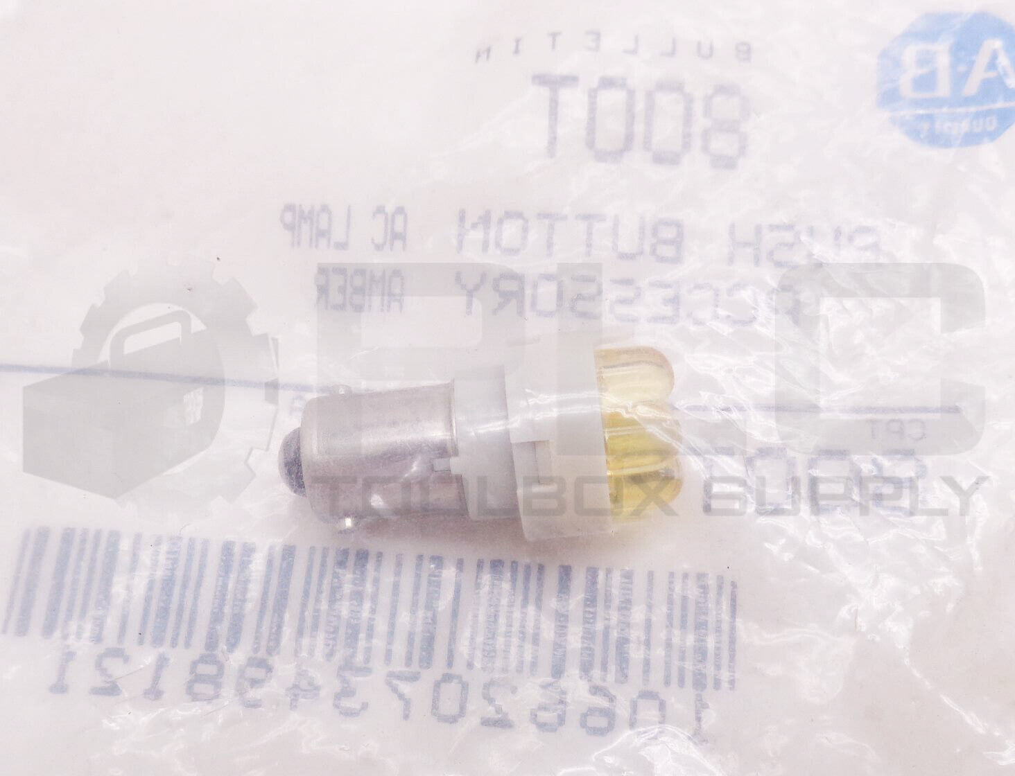NEW ALLEN BRADLEY 800T-N77A SER A AMBER PUSH BUTTON LAMP - PLC Toolbox ...