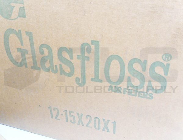 NEW BOX OF 12 GLASFLOSS G-6 AIR FILTERS 15X20X1 *READ* - Image 5