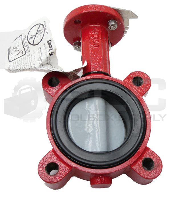 NEW BRAY 31 3" BUTTERFLY VALVE W/ HANDLE BODY A126 STEM 416SS 175PSI - Image 6
