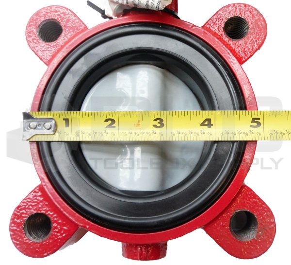 NEW BRAY 31 3" BUTTERFLY VALVE W/ HANDLE BODY A126 STEM 416SS 175PSI - Image 7