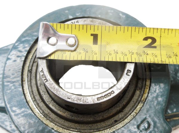 NEW DODGE 124053 FLANGE BEARING UNIT 1-1/4" *READ* - Image 3