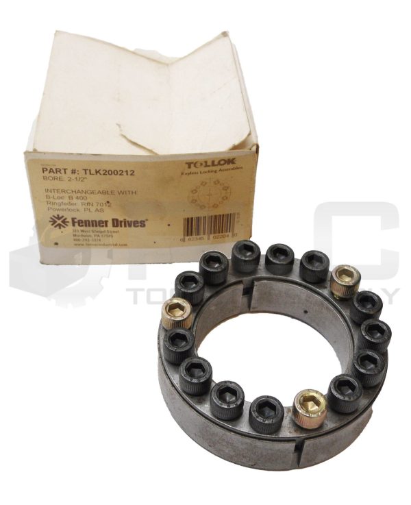 NEW FENNER DRIVES TLK200212 LOCKING ASSEMBLY 2-1/2" *READ*