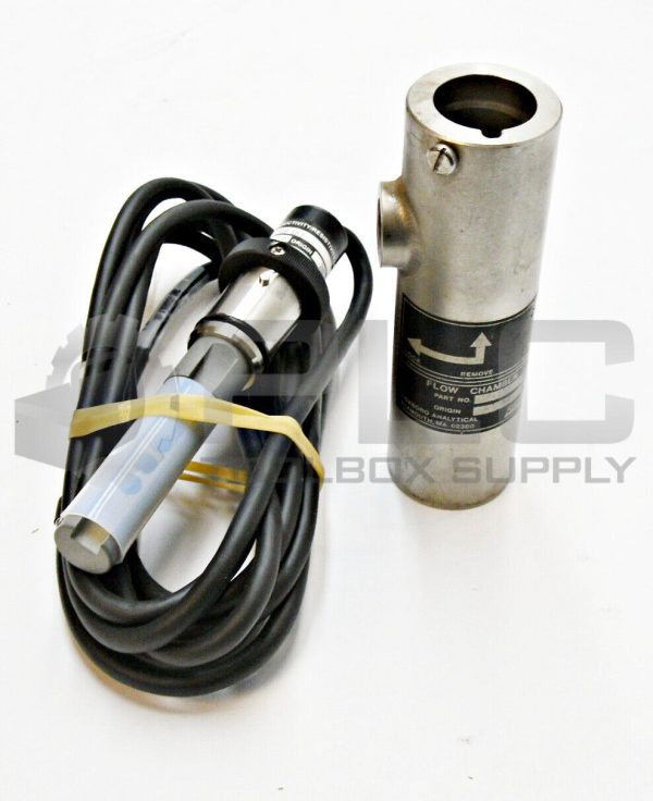 NEW FOXBORO 910-EE3 CONDUCTIVITY CELL WITH 61179 FLOW CHAMBER - Image 4