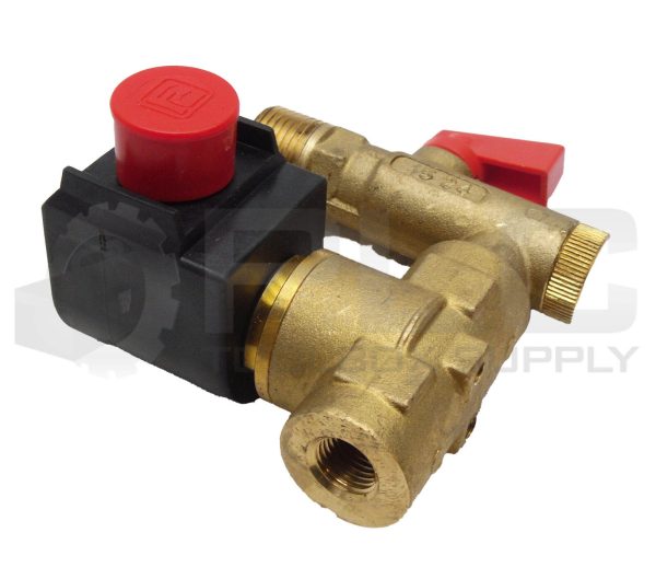 NEW INGERSOLL RAND 22500227 VALVE DRAIN 250PSI 100-120V 50/60HZ 1/4"NPT - Image 3