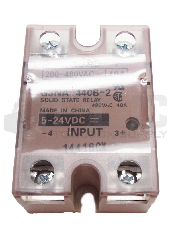 NEW OMRON G3NA-440B-2 SOLID STATE RELAY 5-24VDC 200-480VAC 40A - Image 3