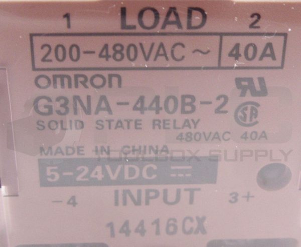 NEW OMRON G3NA-440B-2 SOLID STATE RELAY 5-24VDC 200-480VAC 40A - Image 6