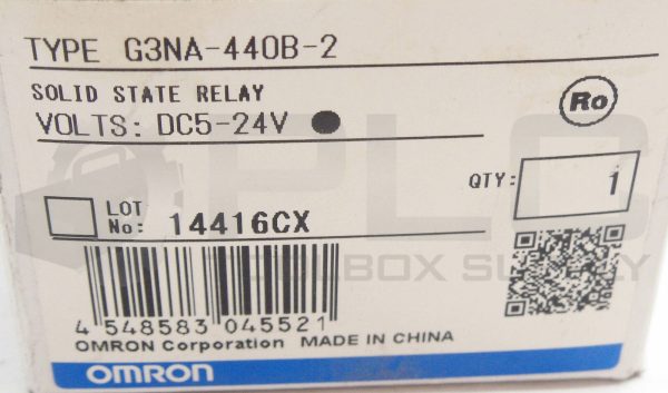NEW OMRON G3NA-440B-2 SOLID STATE RELAY 5-24VDC 200-480VAC 40A - Image 7