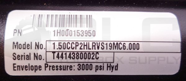 NEW PARKER 1H000153950 HYDRAULIC CYLINDER 1.50CCP2HLRVS19MC6.000 3000PSI - Image 5