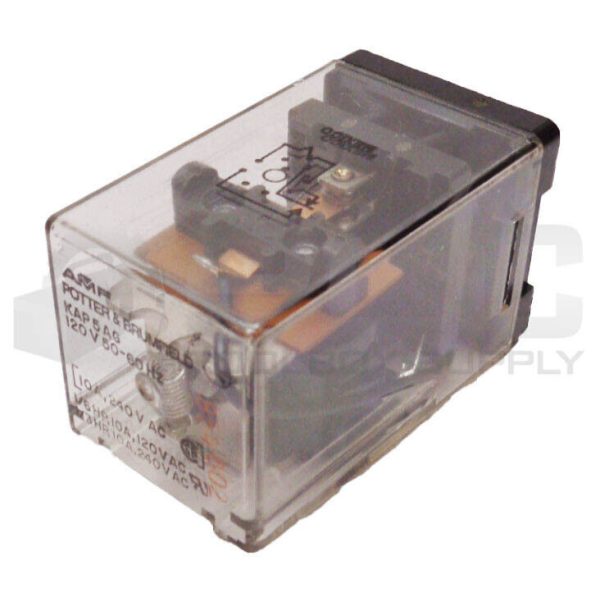 NEW POTTER & BRUMFIELD KAP5AG POWER RELAY 120V 50-60HZ KAP5AG-120V - Image 3