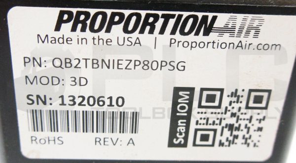 NEW PROPORTION AIR QB2TBNIEZP80PSG CONTROL REGULATOR VALVE W/ CABLE SOCKET KIT - Image 12