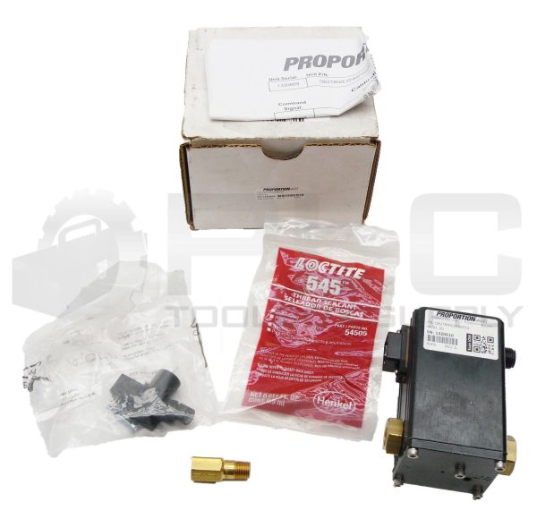NEW PROPORTION AIR QB2TBNIEZP80PSG CONTROL REGULATOR VALVE W/ CABLE SOCKET KIT