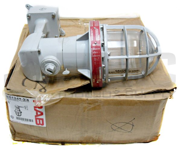 NEW RAB EB124T-3/4 INCANDESCENT EXPLOSIONPROOF LIGHTING