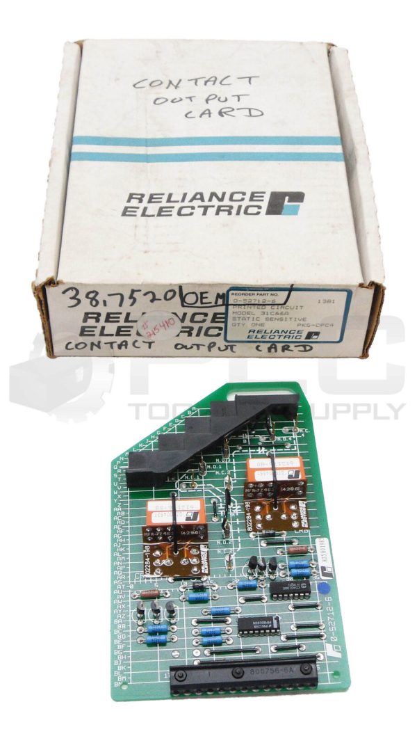 NEW RELIANCE ELECTRIC 0-52712-6 PRINTED CIRCUIT BOARD 31C66A O-52712-6