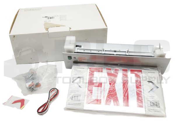 NEW RELZXTE1RMAEMSDT EDGE-LIT LED EXIT SIGN