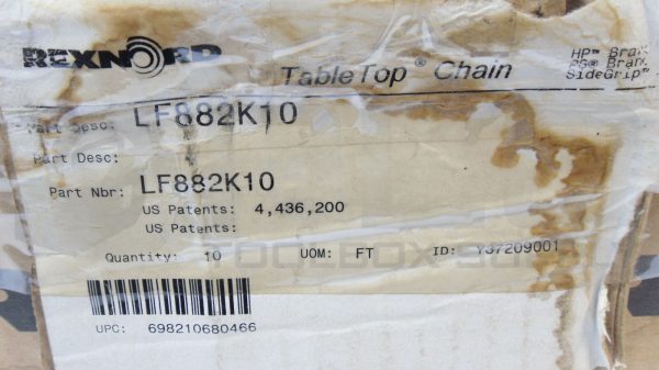 NEW REXNORD LF882K10 CONVEYER 10' LONG 10" WIDE - Image 5