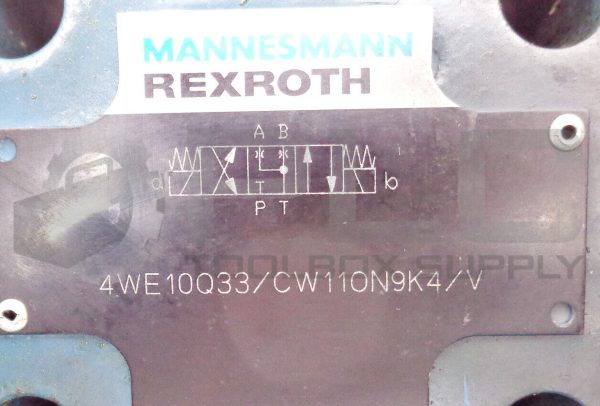 NEW REXROTH 4WE10Q33/CW110N9K4/V SOLENOID VALVE - Image 5