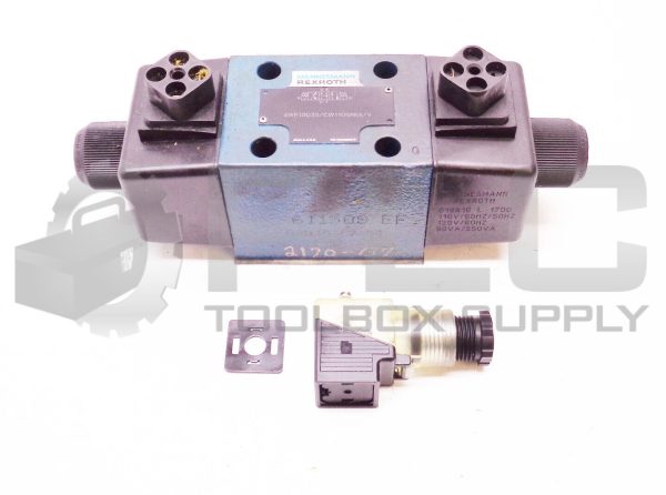 NEW REXROTH 4WE10Q33/CW110N9K4/V SOLENOID VALVE