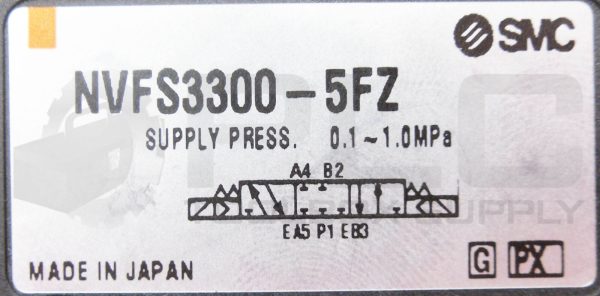 NEW SMC NVFS3300-5FZ SOLENOID VALVE 0.1 ~ 1.0MPa *READ* - Image 7