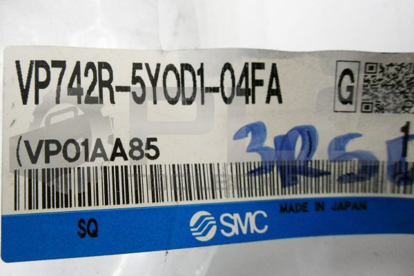 NEW SMC VP742R-5Y0D1-04FA 3 PORT POPPET TYPE VALVE  VP742R-5YOD1-04FA - Image 6