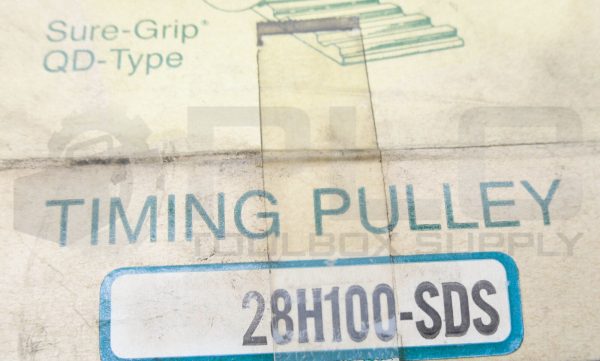 NEW TB WOODS 28H100-SDS SURE-GRIP TIMING PULLEY 5500RPM 2-1/8" BORE *READ* - Image 8