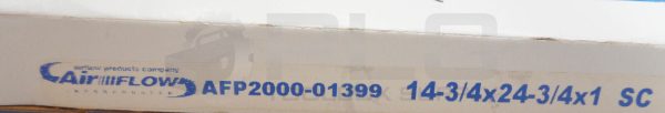 LOT OF 12 NEW AIRFLOW PRODUCTS AFP2000-01399 AIRFLOW PLEAT 14 3/4 x 24 3/4 x 1 - Image 4