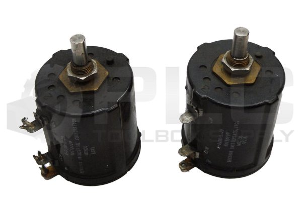 LOT OF 2 BECKMAN INDUSTRIAL A-R10K-L.25 HELIPOT POTENTIOMETER