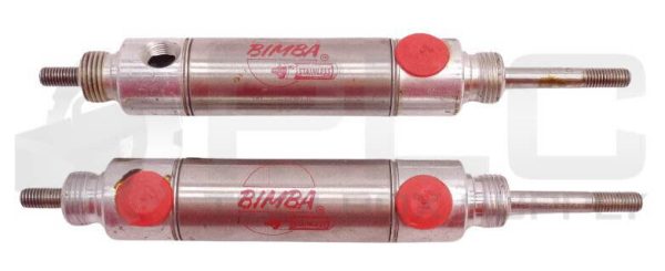 LOT OF 2 BIMBA 061-DXDE PNEUMATIC AIR CYLINDERS
