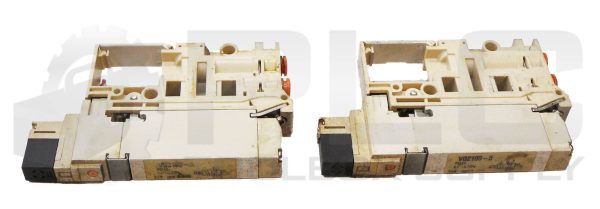 LOT OF 2 SMC VQ2100-5 SOLENOID VALVE 0.1-0.7MPA
