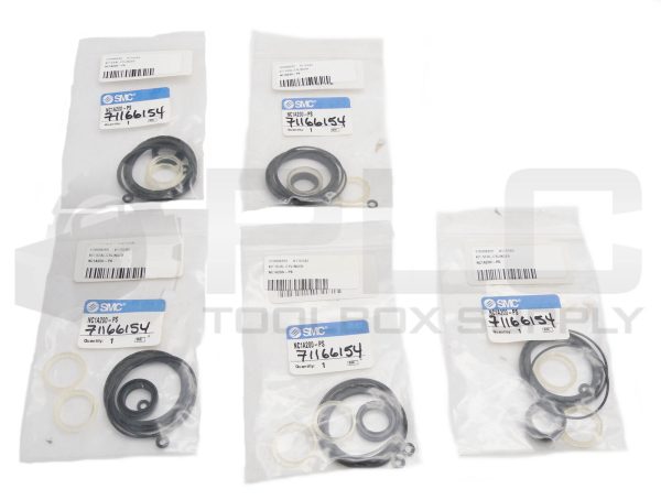 LOT OF 5 NEW SMC NC1A200-PS SEAL REPAIR KIT