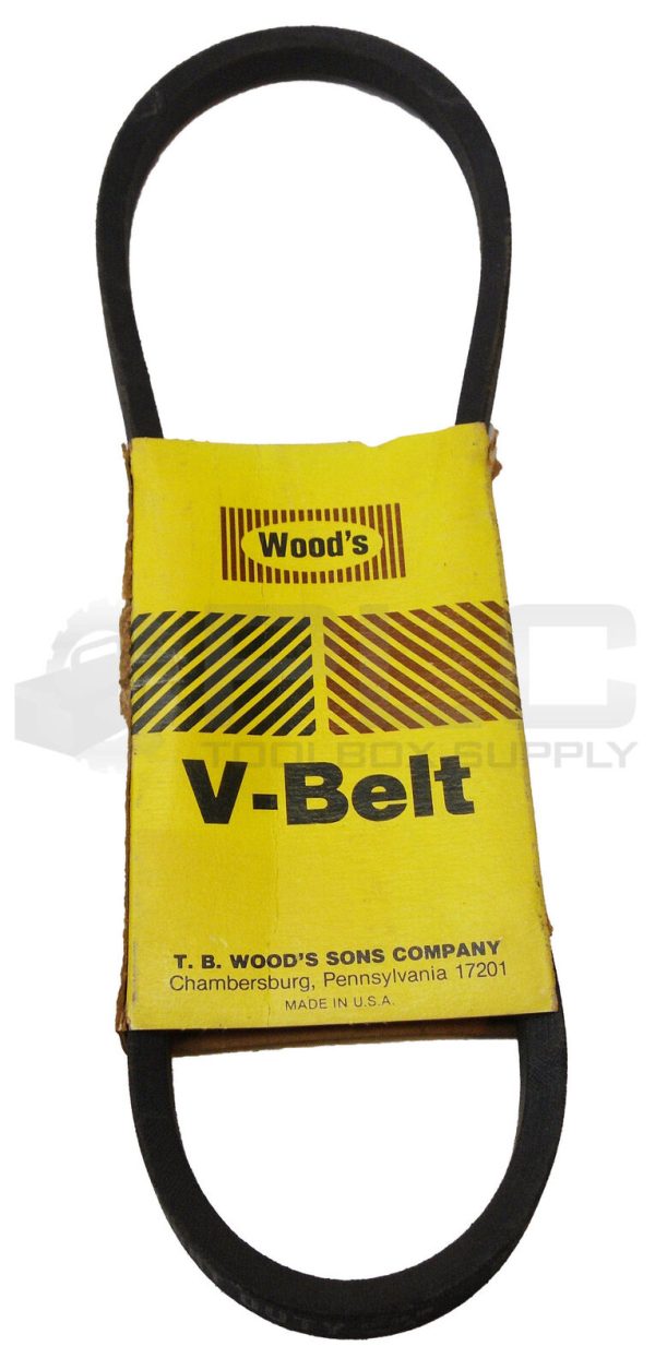LOT OF 5 NEW WOODS 5L300 V-BELT 5/8" - Image 4