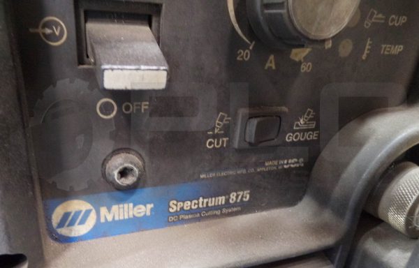 MILLER SPECTRUM 875 DC PLASMA CUTTING SYSTEM 90-120PSI - Image 5