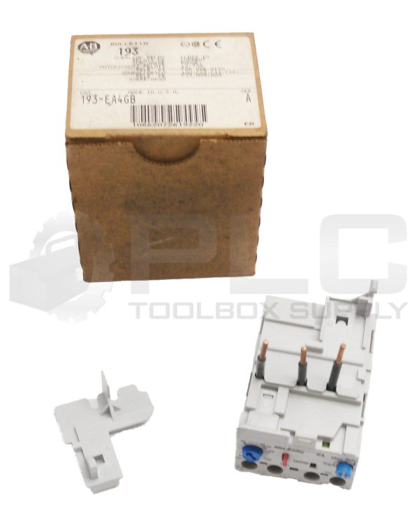 NEW ALLEN BRADLEY 193-EA4GB /A OVERLOAD RELAY 12-32A