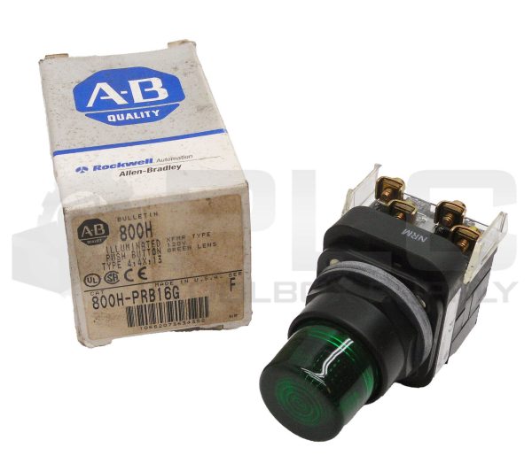 NEW ALLEN BRADLEY 800H-PRB16G /F W/ 800T-XA /D W/ 40171-002-01 800H-PRB16 *READ*