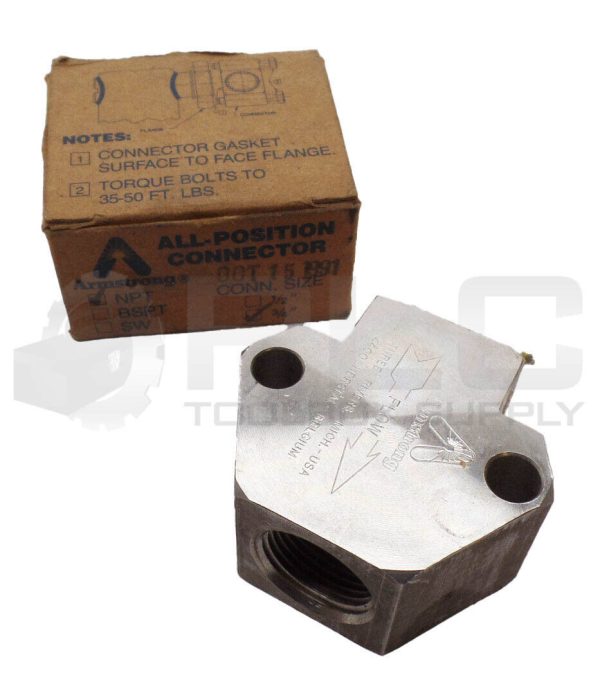 NEW ARMSTRONG 3/4" ALL POSITION CONNECTOR